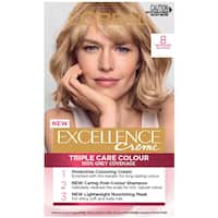 loreal excellence hair colour blonde 8