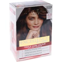 loreal excellence hair colour dark frosted brown 4.15 1pk