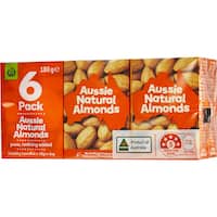 countdown almonds natural 6pk