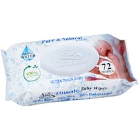silk baby wipes ultimate 72pk