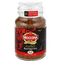 moccona ristretto instant freeze dried coffee specialty blend 200g
