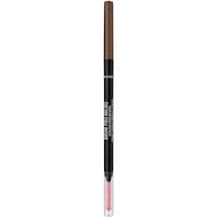 rimmel eyebrow pencil microdefiner soft brown .4g