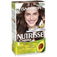 garnier nutrisse hair colour light brown 6n 1pk