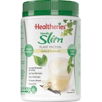 healtheries naturally slim plant protein shake vanilla 375g