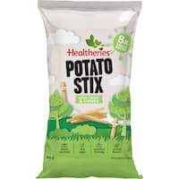 healtheries kidscare potato stix sour cream chive 160g 8pk