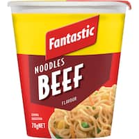 fantastic instant noodles cup beef 70g