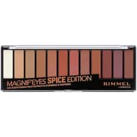 rimmel magnif'eyes eye shadow panspice 12 palette 14g