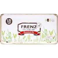 frenz free range eggs 18pk size 6