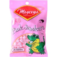 maceys sweets pink smokers 95g