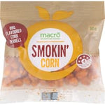 macro snack bag whole smokin corn kernels 30g