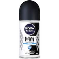 nivea men black & white roll on deodorant invisibile antiperspirant fresh 50mL