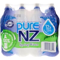 pure nz water spring 12pk