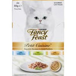 fancy feast petite cuisine cat food tuna salmon cod variety 300g 6pk