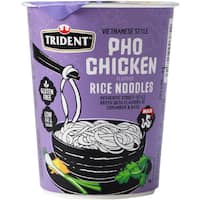 trident instant noodles cup pho chicken rice noodles 50g