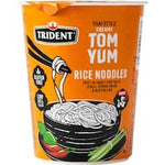 trident instant noodles cup tom yum rice noodles 50g