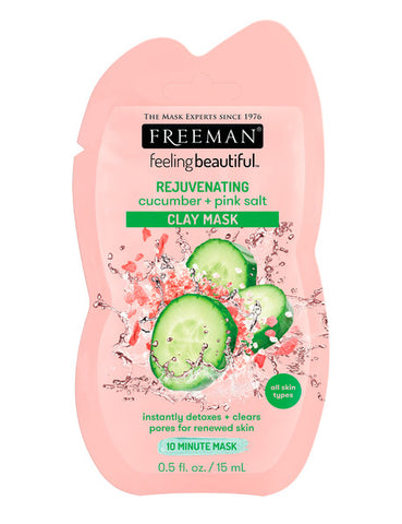 Freeman Rejuvenating Cucumber & Pink Salt Clay Mask