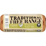 traditional eggs dozen free range mixed grade 12pk