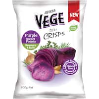 vege deli crisps potato chips purple sweet potato 100g