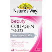 natures way collagen beauty tablets 60pk
