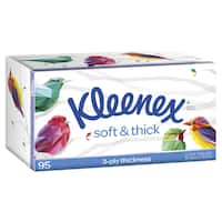 kleenex tissues soft & thick 95pk