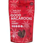 little bird macaroons cacao & raspberry 125g