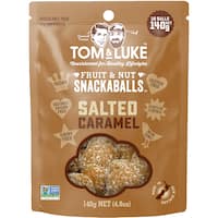 tom & luke snack balls salted caramel 140g