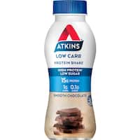 atkins nutrition shake chocolate rtd 330mL