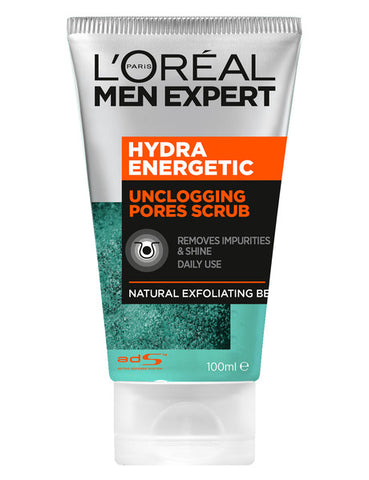 loreal men expert hydra energetic scrub 100ml