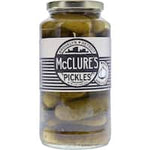 mcclures gherkins whole garlic & dill pickles 907g