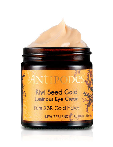 Antipodes Kiwi Seed Gold Luminous Eye Cream 30ml