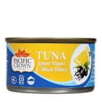 pacific crown tuna with lemon pepper & olives 95g