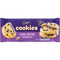 cadbury chocolate filled crunch cookies 156g