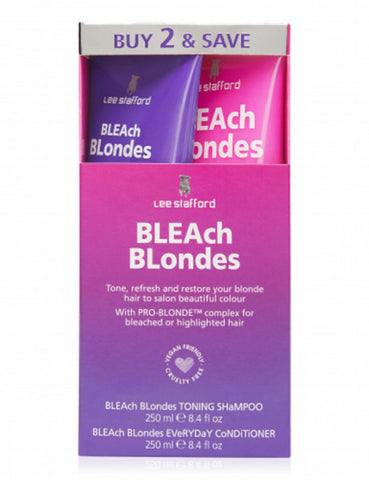 Lee Stafford Bleach Blonde Twin Pack