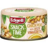 edgell snack time chickpeas with viniagrette 70g