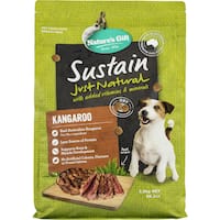 natures gift dry dog food sustain kangaroo 2.5kg