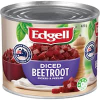 edgell beetroot diced 425g