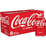 coca cola soft drink  8pk