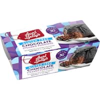 aunt bettys gluten free steamed pudding chocolate 190g 2pk
