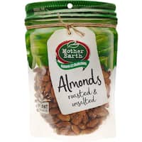mother earth almonds roasted & unsalted 400g