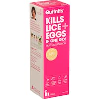 quit nits head lice treatment solution 125mL