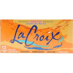 la croix sparkling water orange 12pk