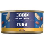 sealord sensations tuna satay 185g