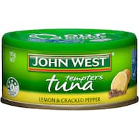john west tempters tuna lemon & cracked pepper 185g