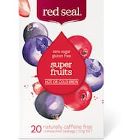 red seal fruit tea superfruits hot and cold brew 20pk