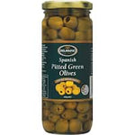 delmaine olives pitted green 450g