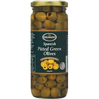 delmaine olives pitted green 450g