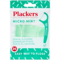 plackers dental floss mint flossers 36pk