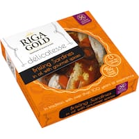 riga gold sardines in oil with gourmet spices 120g