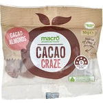 macro snack mix cacao craze almonds 30g