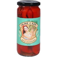 the olive lady red peppers fire roasted 465g